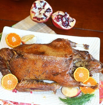 Russian Style Roasted Duck